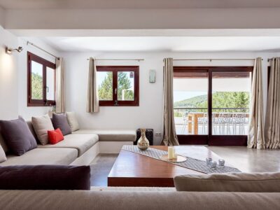 Lounge photo - Casa Kiva: 6 bedroom child friendly luxury villa with infinity pool in Es Cubells, Ibiza