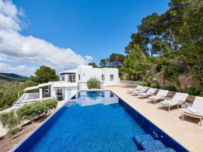 Infinity pool photo - Casa Kiva: 6 bedroom child friendly luxury villa with infinity pool in Es Cubells, Ibiza