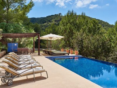 Infinity Pool photo - Casa Kiva: 6 bedroom child friendly luxury villa with infinity pool in Es Cubells, Ibiza